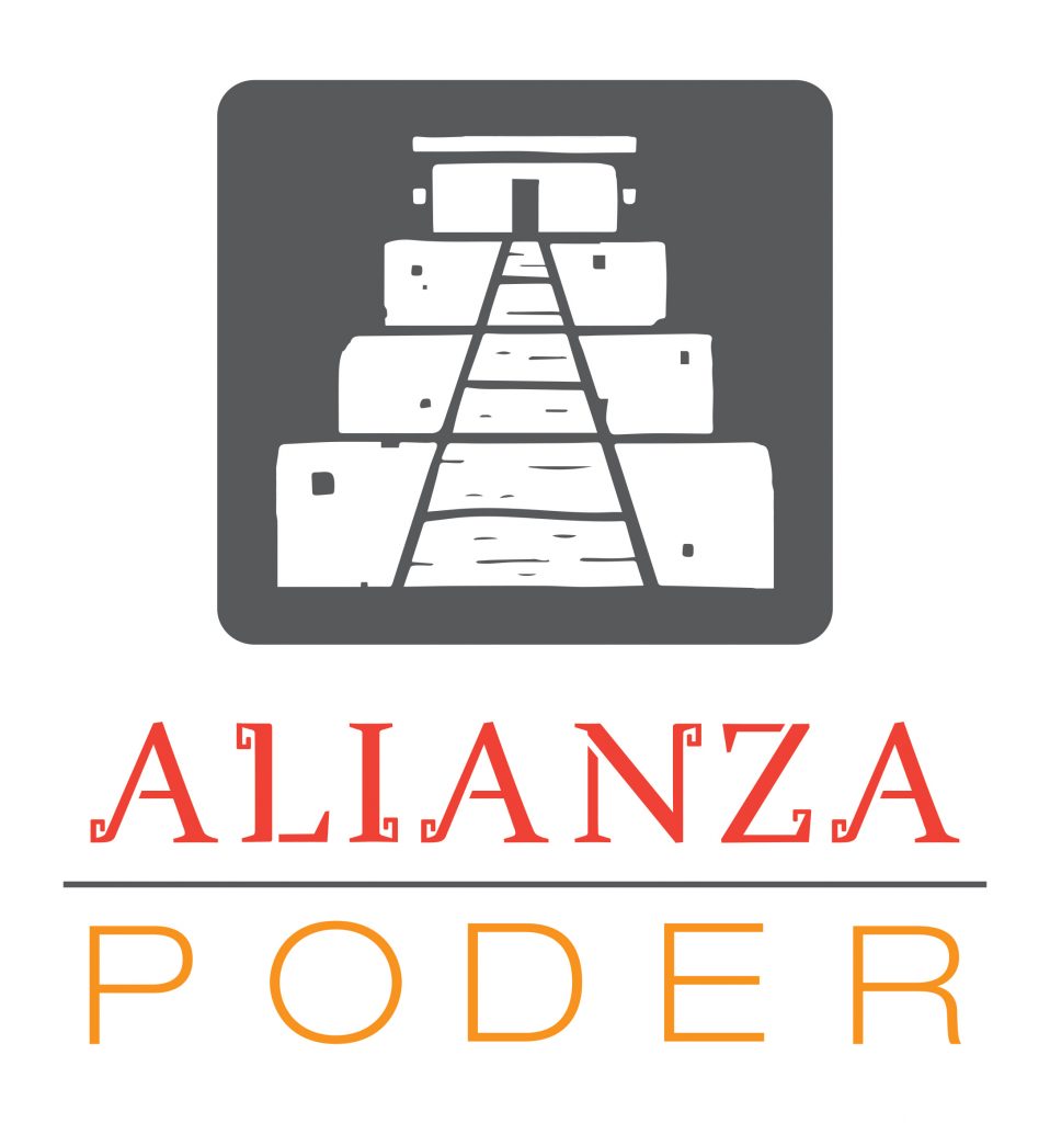 Logo of Alianza Poder, Power Aliance in Spanish